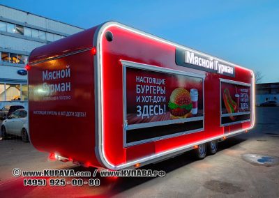 Кухня на колесах Vision 8м