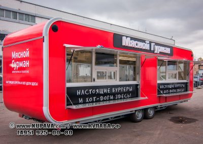 Кухня на колесах Vision 8м