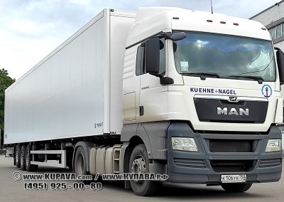 Изотермический полуприцеп на шасси Wielton 16м