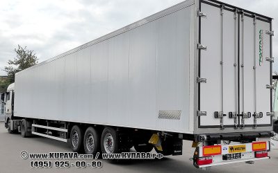Изотермический полуприцеп на шасси Wielton 16м