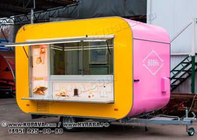 Автоприцеп Vision Fire мобильное кафе | КУПАВА