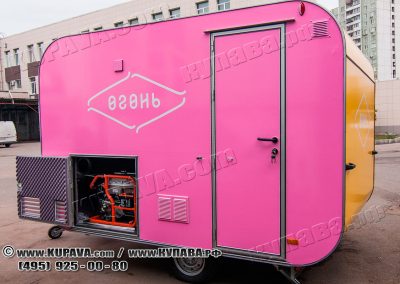 Автоприцеп Vision Fire мобильное кафе | КУПАВА