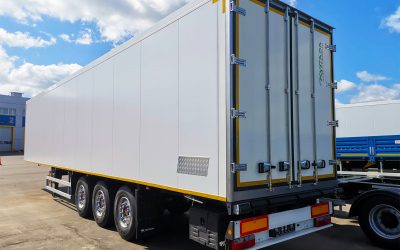 Изотермический полуприцеп на шасси Wielton 13м