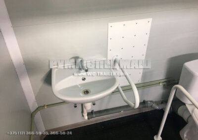 Модульное здание туалет на 7 кабинок