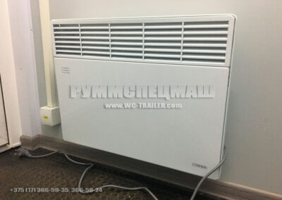 Модульное здание туалет на 7 кабинок