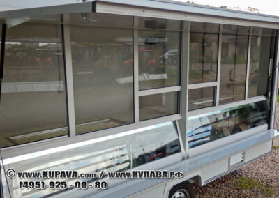 Алюминиевая рама остекления.