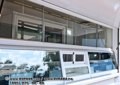 Безрамное остекление.