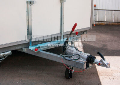 Прицеп туалет на две кабинки