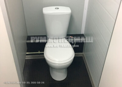 Модульное здание туалет на 7 кабинок