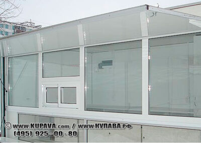 Остекление ПВХ.