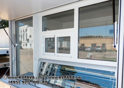 Остекление ПВХ.