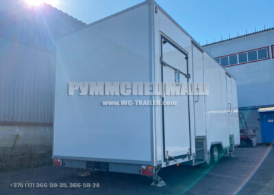 5 кабинок с отсеком для маломобильных групп населения