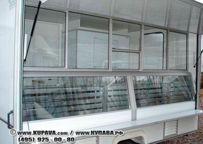 Алюминиевая рама остекления.