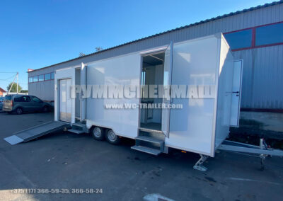 5 кабинок с отсеком для маломобильных групп населения