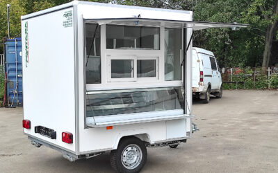 Автоприцеп торговый  813211-10 с холодильным оборудованием