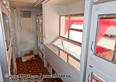 Алюминиевая рама остекления.