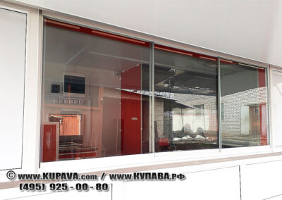 Безрамное остекление.