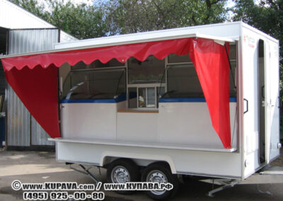 Автоприцеп торговый  813230 мягкое мороженное
