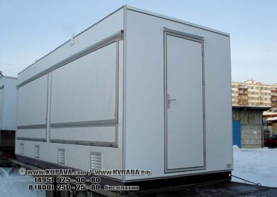 Торговый модульный киоск КМ 6124