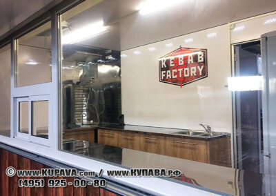 Киоск для сети быстрого питания