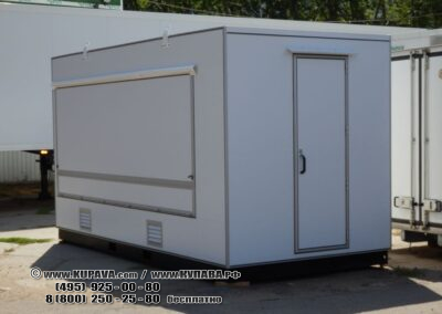 Торговый модульный киоск КМ 4924