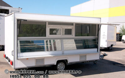 Автоприцеп торговый  813260 с холодильным оборудованием