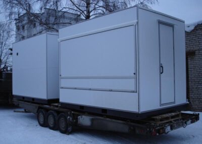 Торговый модульный киоск КМ 3724