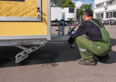 Прицеп специальный - Прицеп сцена