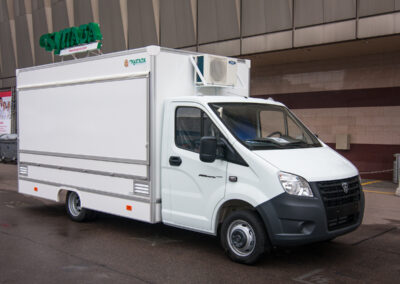 Автомагизин на шасси Газель-Next с холодильным оборудованием