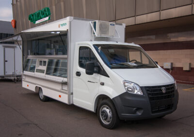 Автомагизин на шасси Газель-Next с холодильным оборудованием