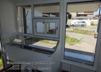 Торговый модульный киоск КМ 2524