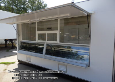 Торговый модульный киоск КМ 4924