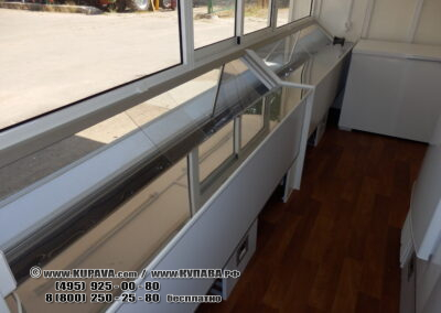 Торговый модульный киоск КМ 4924