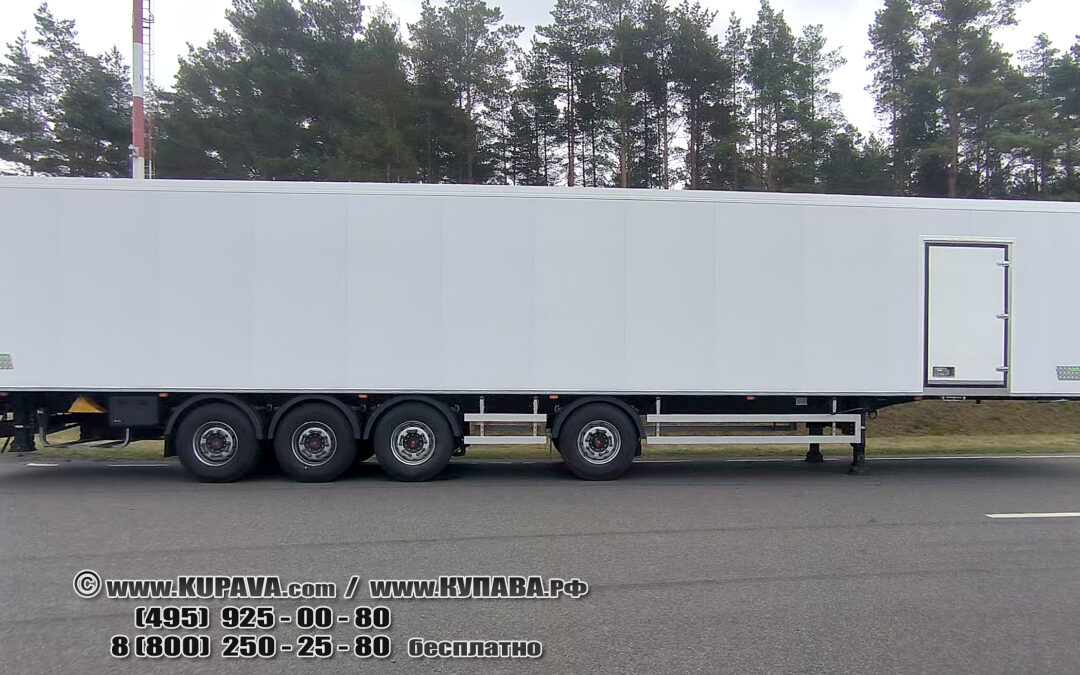 Изотермический полуприцеп на шасси Gut Trailer