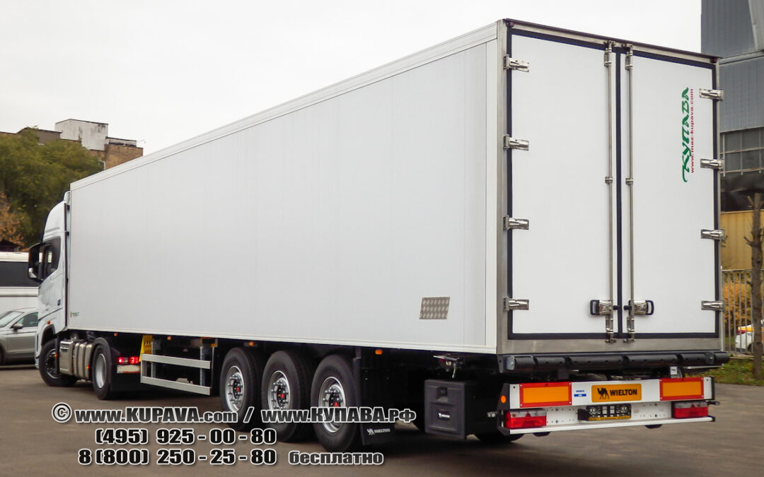 Изотермический полуприцеп на шасси Wielton 13м — новый